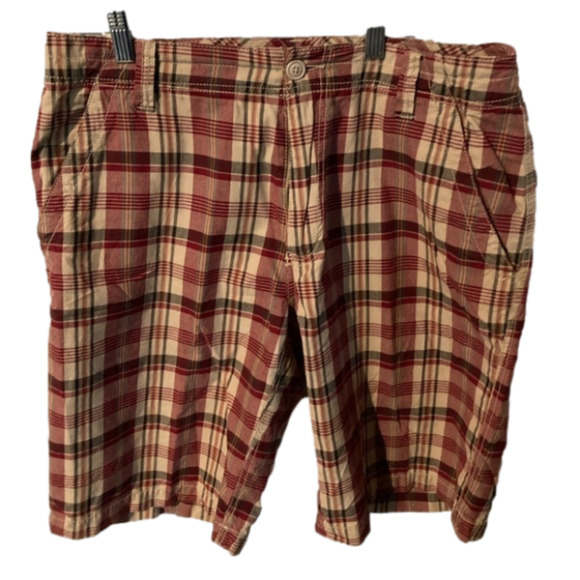 Aeropostale Other - Aeropostale Men’s Plaid Flat Front Casual Shorts
